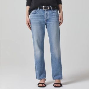Citizens of Humanity Neve Low Slung Relaxed Denim in Misty